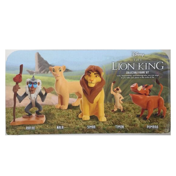 Disney Toys Disney The Lion King 5 Piece Collectible Figure Set 29